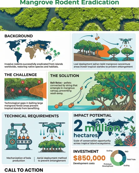 Academic Conference Poster - Mangrove Rodent Eradication Technology