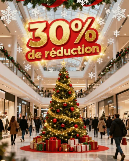 Affiche Noël - Modification 30%