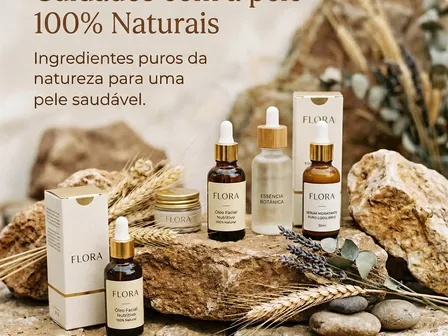 Natural Skincare E-commerce Arts (1:1 format)