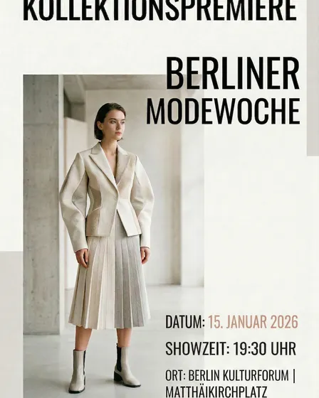 Berlin Fashion Week Collection Premiere Posters