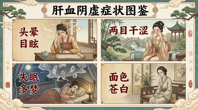 肝血阴虚症状图鉴