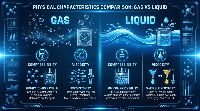 Gas and Liquid Characteristics