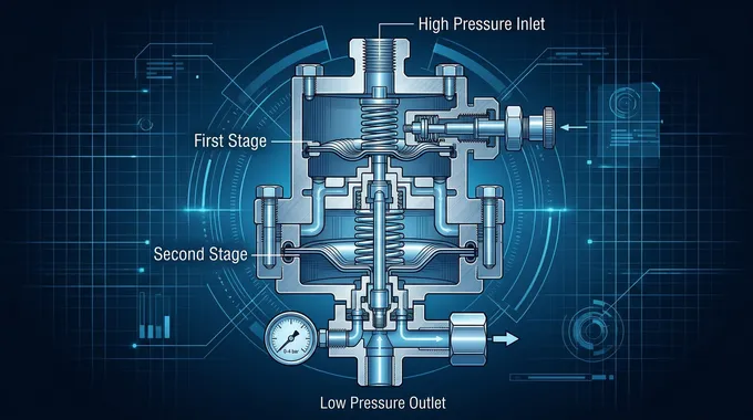 Stainless Steel Pressure Regulator Structure