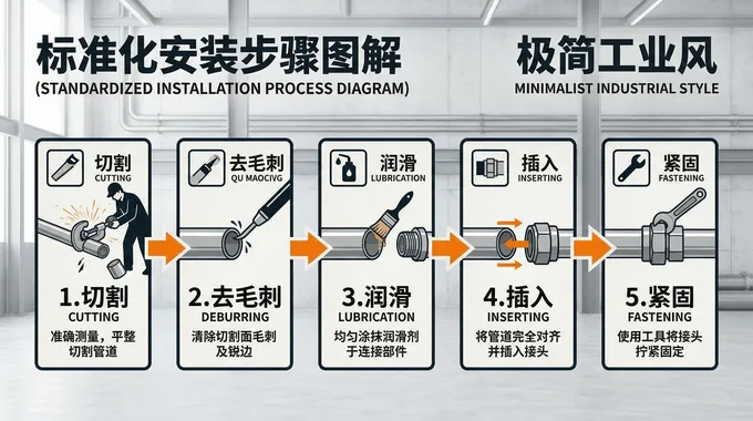 标准化安装流程图